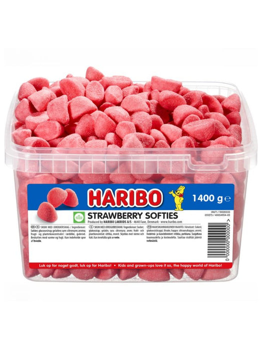 Haribo Strawberry Softies 1.4Kg