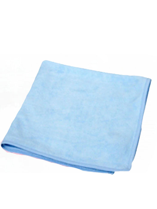 Microfiber Cloth 40x40cm Blue - 10 pcs