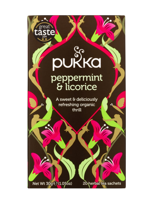 Pukka Peppermint &amp; Lakrits Te (ekologiskt)