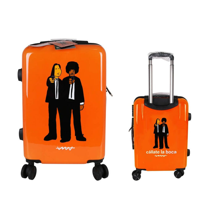 Handbagage Cállate la Boca Pulp Orange 39 x 22 x 57 cm