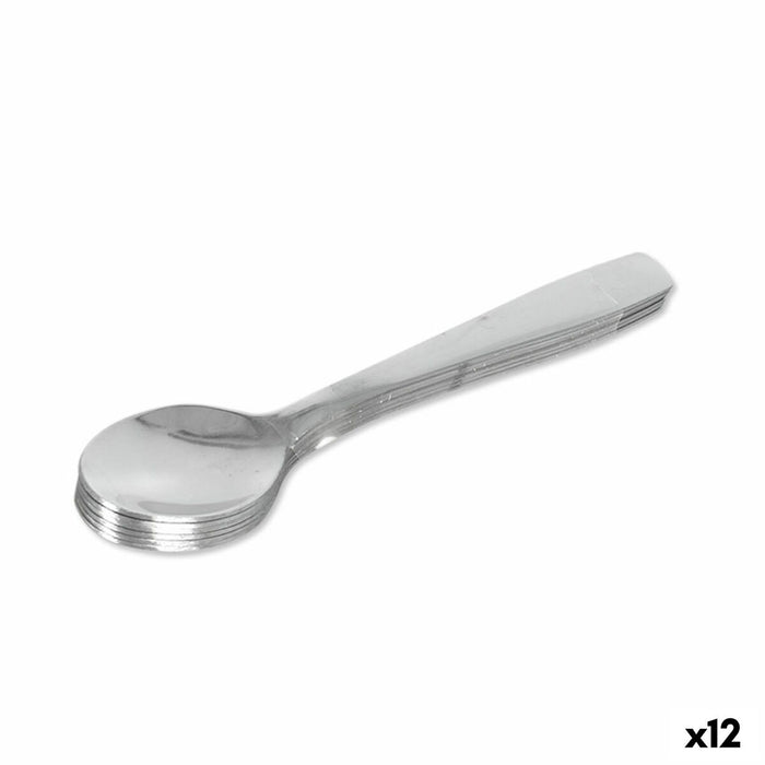 Set of spoons Quttin Madrid The Silver colored 12 units