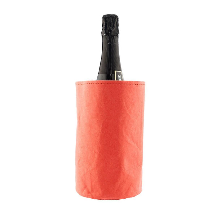 Wine Bottle Cooler Koala Kraft 20 x 12 cm Orange Textile