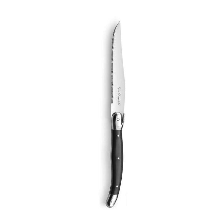 Knivsæt Lou Laguiole Tradition Kød 23 x 2 x 1,1 cm Metal To-farvet