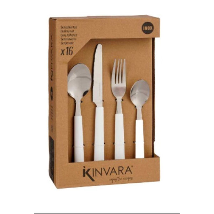 Cutlery set (16 pieces) White