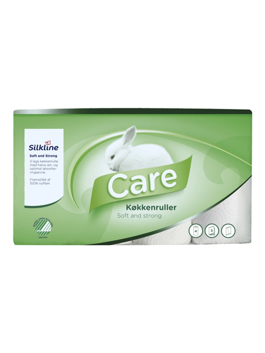 Silkline Care Køkkenrulle 4 rl.