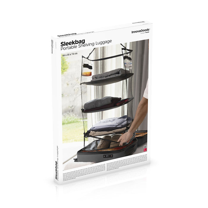 Foldable portable shelf for suitcase Sleekbag InnovaGoods