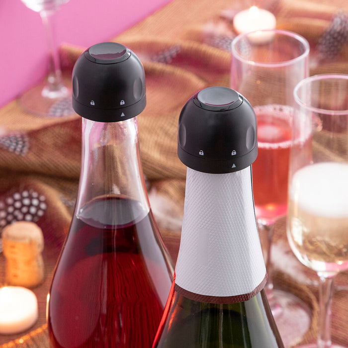 Set of Champagne Corks Fizzave InnovaGoods Package of 2 pcs