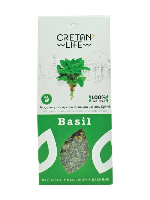 Cretan Life Basilikum 40g
