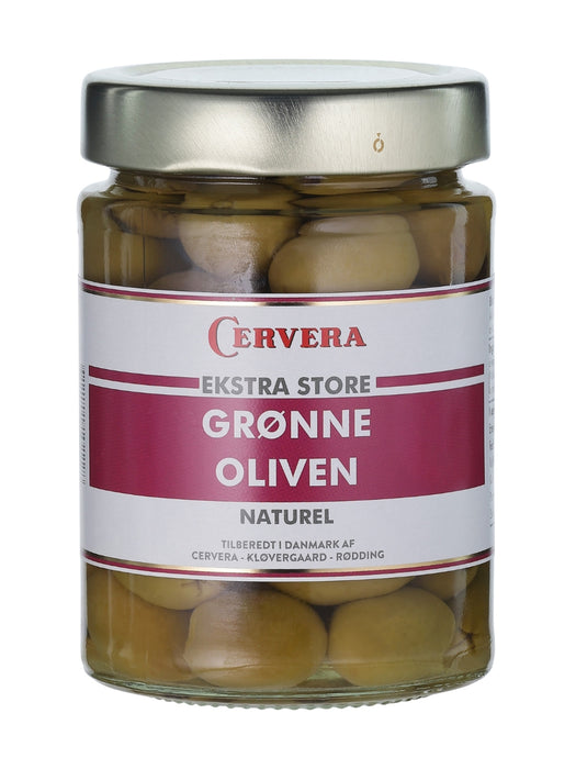 Grønne Oliven u/ Sten 300g