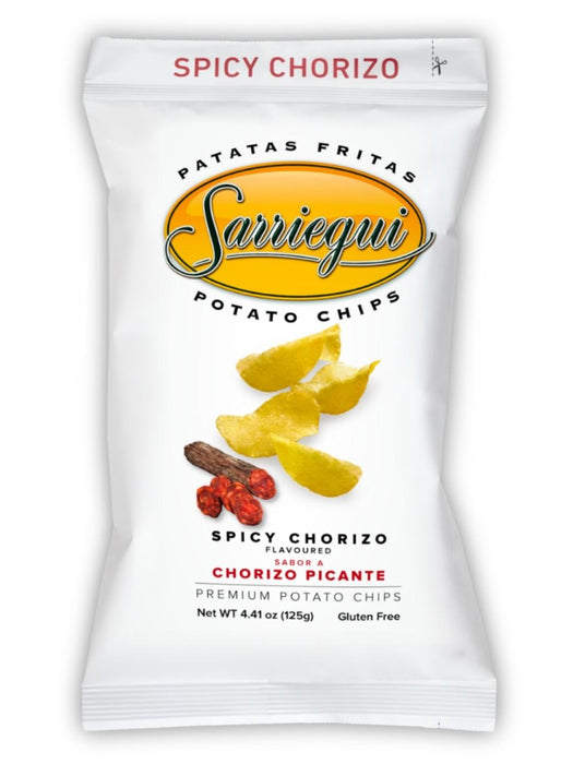 Sarriegui Chips m/ Stærk Chorizo 125g