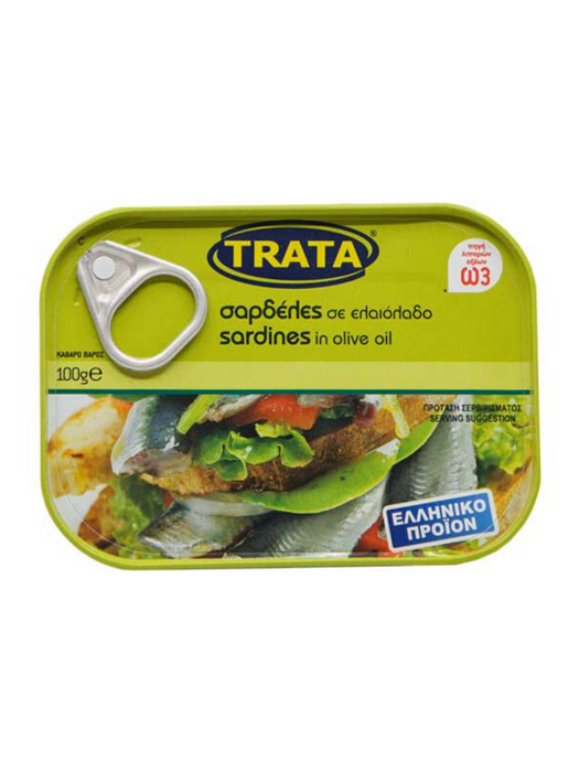 TRATA Sardines in Olive Oil 100g