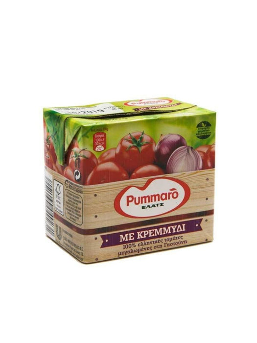 Pummaro Peeled Tomatoes w/ Onions 520g