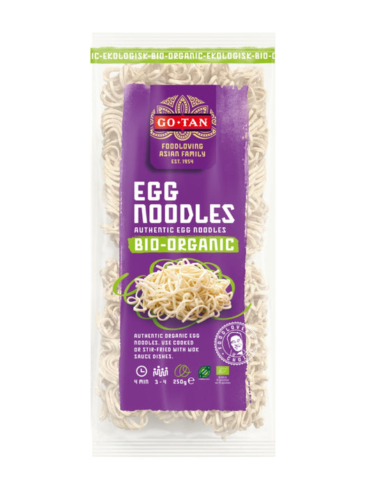 Go-Tan Egg Noodles (organic) 250g