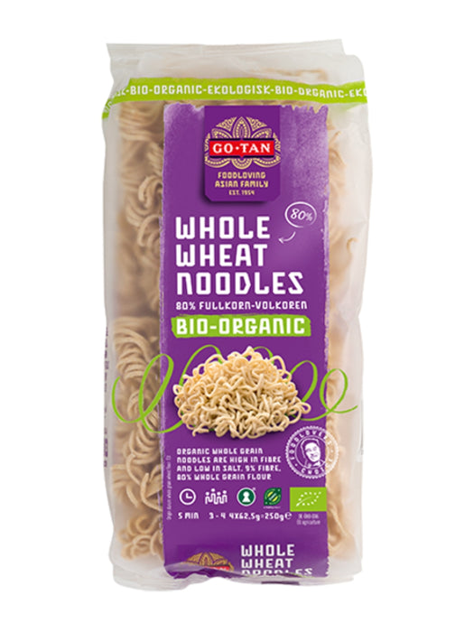 Go-Tan Whole grain noodles (organic) 250g