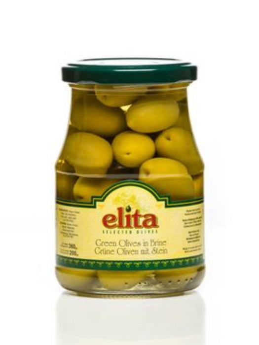 Elita Green Olive w/ Stone 220g