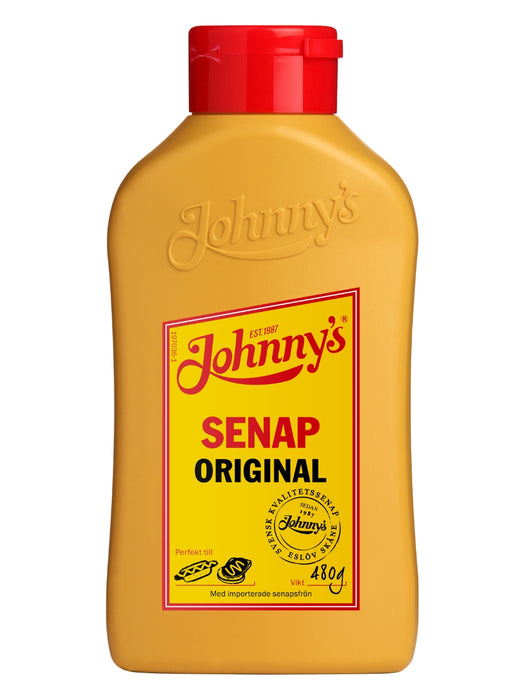 Johnnys Sennep Original 480g