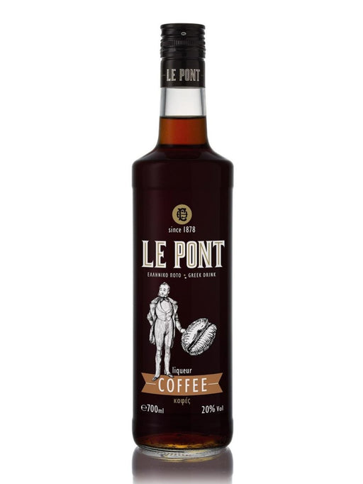 Kaffe likør fra Le Pont får man naturligvis hos Elenas.dk - Smagen af Grækenland