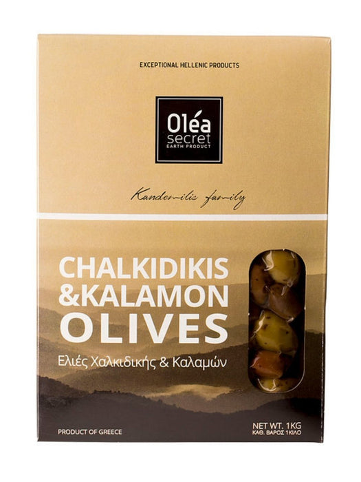 Olea Secret Kalamon & Grønne Oliven 1kg