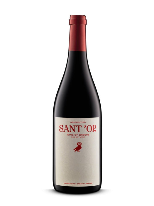 Sant'or Agiorgitiko orange rött vin 750 ml (ekologiskt)