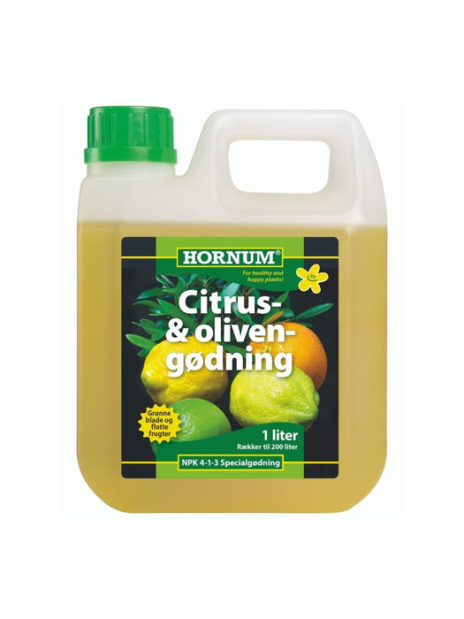 HORNUM Gødning Citrus/Oliven 1000ml