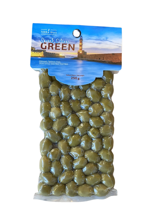 Cretan Beauty Grønne Oliven 250g